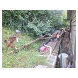 Ladders, Car Ramps, SCRAP TRAILER