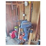 Motors: Evinrude & Minn Kota, Gas Cans, Fishing