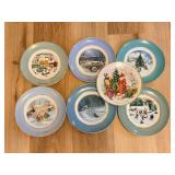 Collector Plates, Cake Plate, Bread Box
