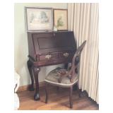 Secretary Desk, Chair, Art