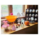 Collection of Lenox Jelly Jar on Display Rack