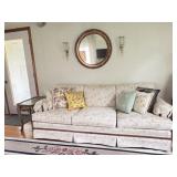Vintage Nesting Tables, Wall Mirror, Sofa & More