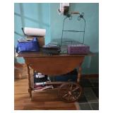 Tea Cart, Sony DVD Player, New USA Flag & More