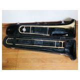 Yamaha Trombone in Case.
