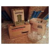 Coffee Maker, Punch Bowl, Farberware Broiler