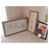 Roses Wall Art, Picture Frames
