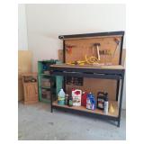 Workbench, Plywood, Hardware