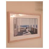 Hammock Framed Print by Zhen-Huan Lu