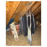 Lafuma Chaise, Homedics Massage Seat,  Tripod