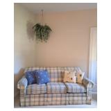 Broyhill Sleeper Sofa, Hanging Plant