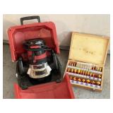 Craftsman Router, Woodworking Router Bit Set