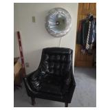Intersteller Clock, Mid-Century Arm Chair