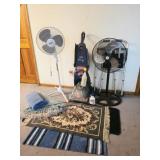 Bissell Carpet Cleaner, Fans, Rugs, Walker