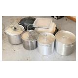 Canning Pots, Enamelware Stock Pot