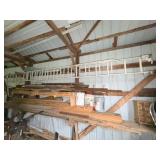 Extension Ladder, Lumber, Metal Scrap