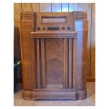 Vintage Firestone Console Radio