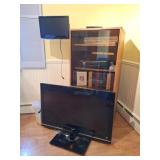 Sony TV, Dynex TV, Sony VHS, Stereo Cabinet