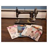 Minnesota Model B Sewing Machine w/ Patterns