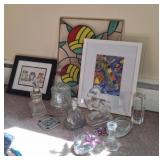 Stained Glass, Stars & Bars Fairy Lamp
