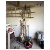 Ladder, Lawn Tools, Vintage Lawn Chairs