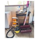 Garage Cabinet, Sump Pump, Sockets, Tools
