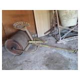 Handmade Pull Behind Lawn Roller