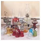 Vintage Oil Lamps & Votive Cups