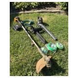Worx Trimmer, Blower, McCulloch Chainsaw