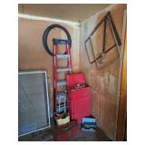 Werner Ladder, Kennedy Tool Box, Fishing Reels