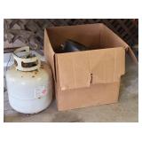 Portable Smoker, Propane Tank