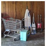 MCM Hamper, Shopping Cart, Hoover Steam Vac