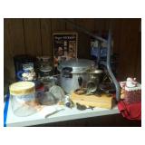 Pressure Cooker, Dazey Stripper, Grinder