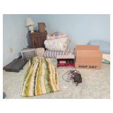 Bedding, Hamper, TV, Heater, Wool Blanket