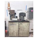Sunoco Tool Cabinet w/ Tools, Champion Sign