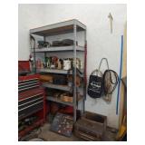 Kennedy Tool Chest, Metal Shelf, Sander & More
