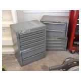 4 Metal Tool Cabinets: Adrian Steel