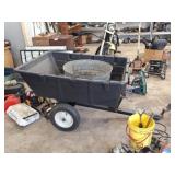 Pull Behind Garden Cart