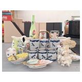 Tea Set, Ceramic & China Pitchers & Bowls