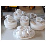 Federal Milk Glass China Set