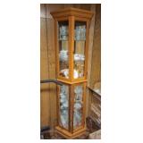 Lighted Curio Cabinet, Japan Teasets, Mondae Siren