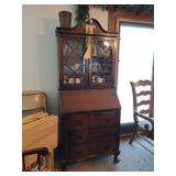 Secretary, Linens, Mugs, Vintage Linens