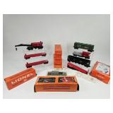 7 Lionel O Gauge Train Cars: Caboose, Hopper