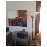 Swag Light, Floor Lamp, Beveled Mirror