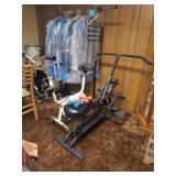 Fitness Equipment, Hand Weights, Stationary Bike