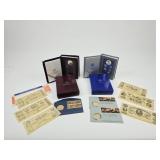 2 US Prestige Coin Set w/ Silver Coins & More