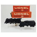 Lionel O Gauge Steam Engine & Tender