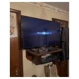 Samsung 40in TV, Panasonic VCR, Sony Headphones