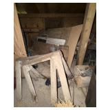 Pots, Saw Horses, Live Trap, Barrels