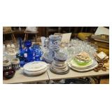 Cobalt Glass, Limoges, Bavaria, LE Smith Scottie