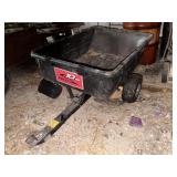 Brinly Pull Behind Utility Cart 10cu ft